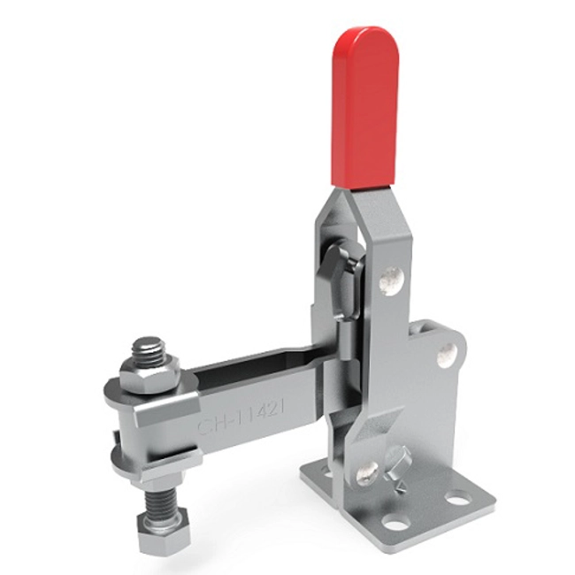 Vendita online Bloccaggio verticale base piatta braccio regolabile 200 Kg. Inox